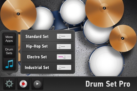 Drum Set Pro HD screenshot 2