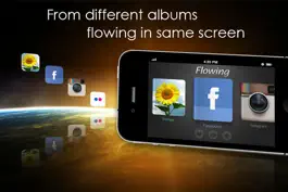 Game screenshot Flowing - Magic photo viewer for Instagram, Facebook and Flickr mod apk