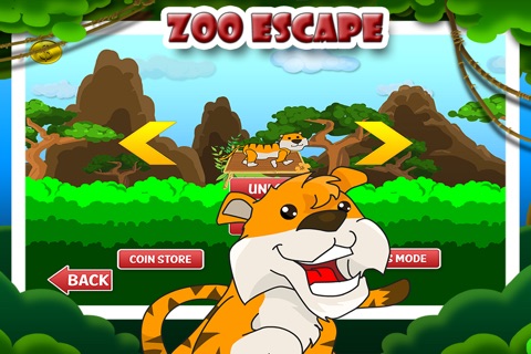 Baby Thomas Tiger Zoo escape : Train to win edition screenshot 2