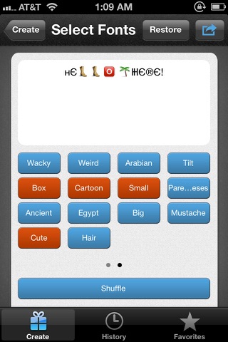 Social Fonts screenshot 3