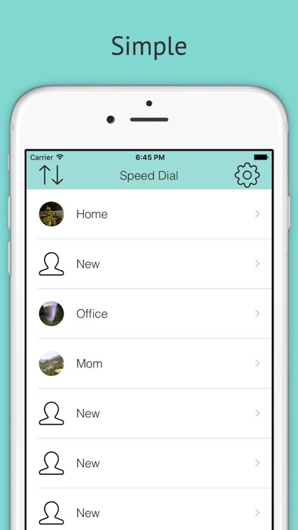 Speed Dial - Dial from Notification Center