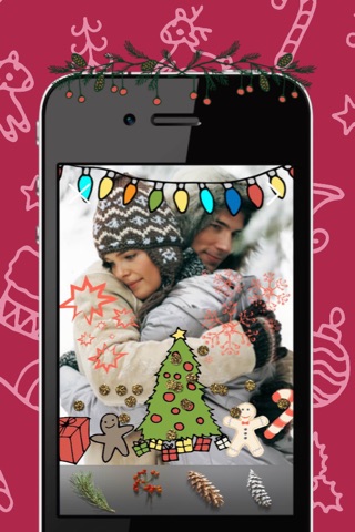 Merry Christmas & Happy New Year 2016 - Stickers for Photos screenshot 4