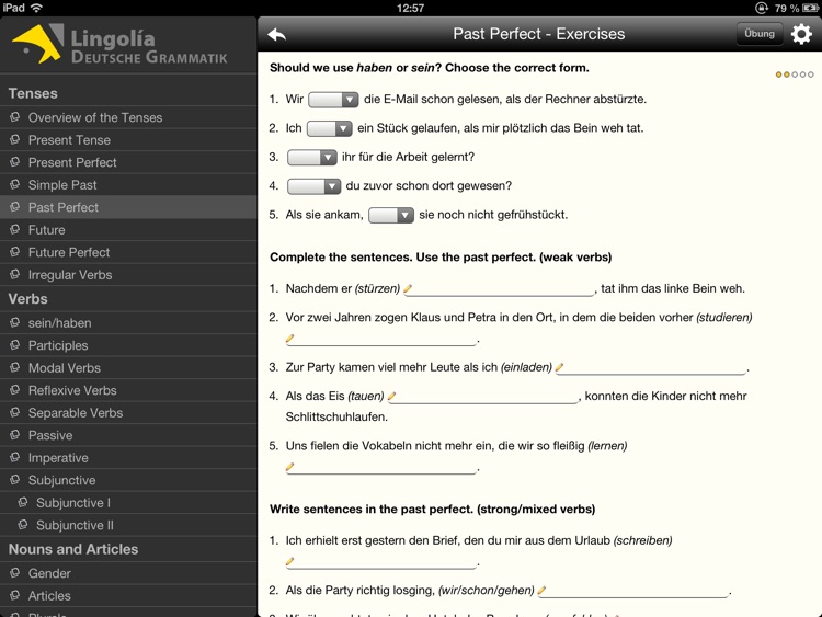 Lingolia German Grammar screenshot-3