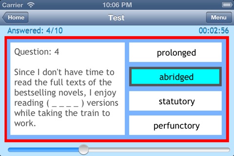 EIKEN Grade 1 Vocabulary Part-1 screenshot 3