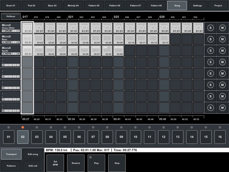 MIDI Pattern Sequencer