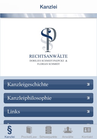 Rechtsanwälte Dorilies Schmidt-Paepcke & Florian Schmidt screenshot 2