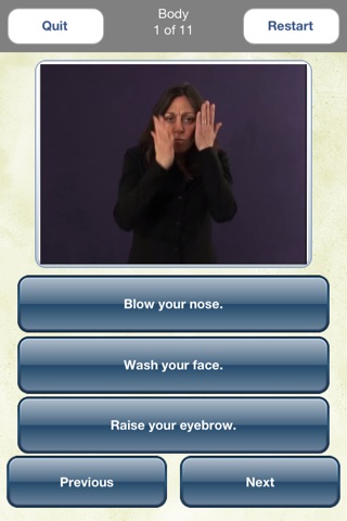 ASL Everyday Phrases - American Sign Language by Selectsoft screenshot 2