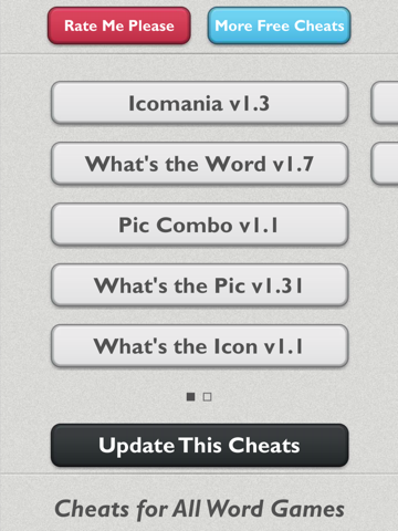Screenshot #6 pour Cheats for 4 Pics 1 Word & Other Word Games