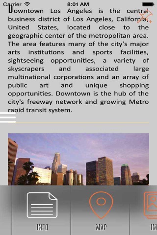 Los Angeles Visitor Guide screenshot 2