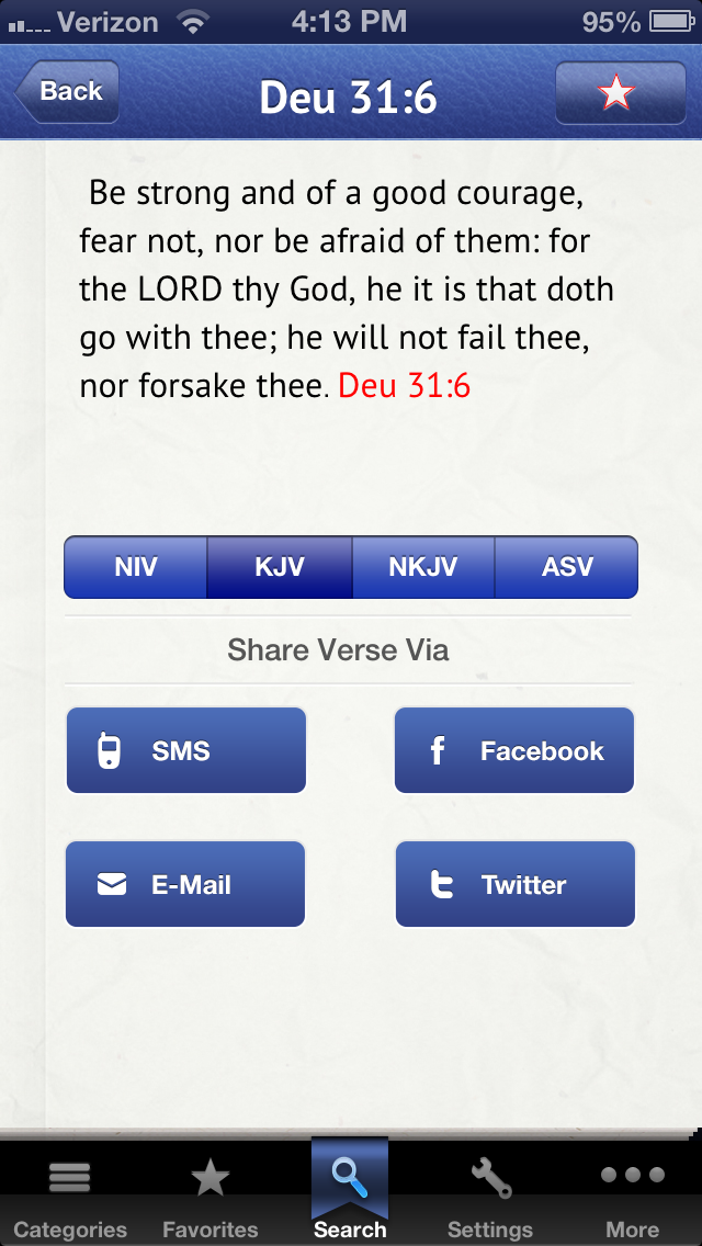 Screenshot #2 pour Bible Verses For Facebook,SMS & Twitter FREE
