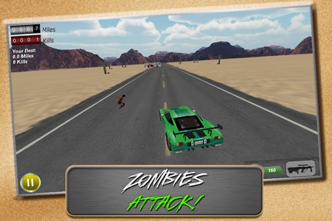 Drive with Zombies 3D screenshot 3