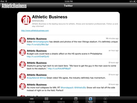 Athletic Business Magazine screenshot 3