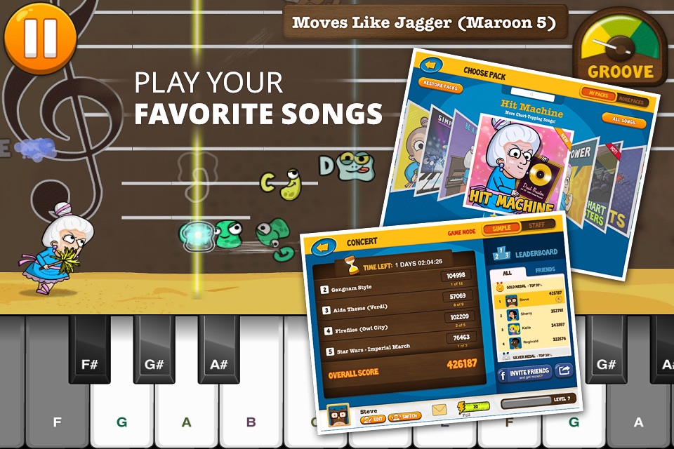 Piano Dust Buster by JoyTunes screenshot 4