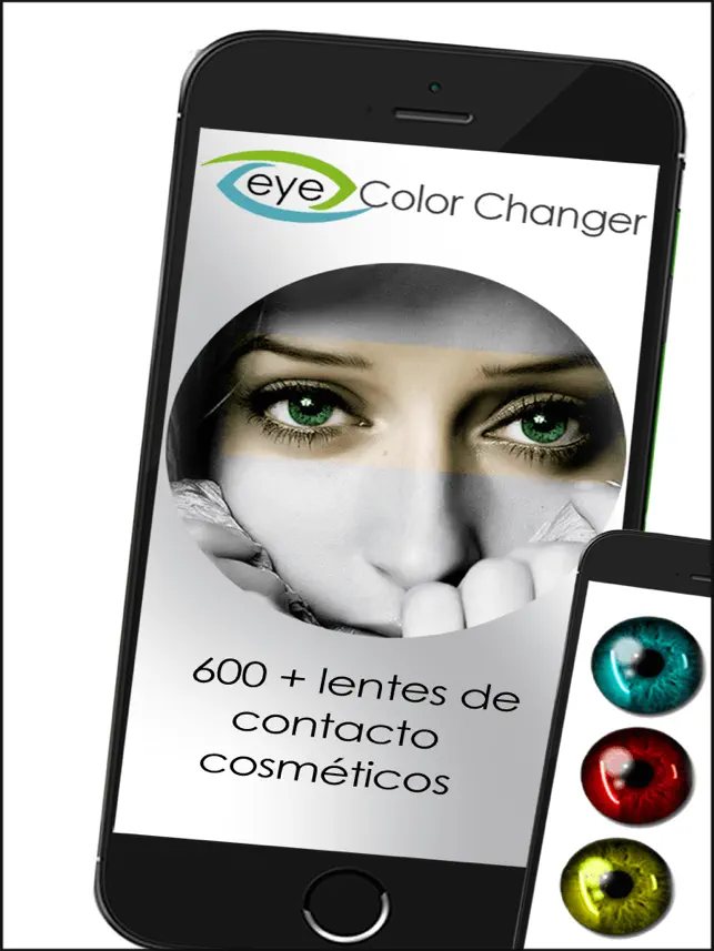 Screenshot 1 Color de ojos cambiador - Herramienta de maquillaje, cambio de color de ojos iphone