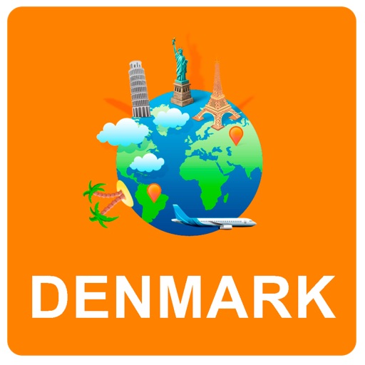 Denmark Off Vector Map - Vector World icon