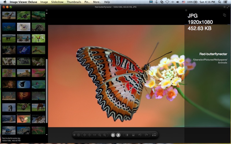 Screenshot #1 for Image Viewer Deluxe