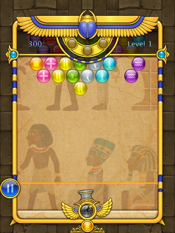 Bubble Egypt HD screenshot 4