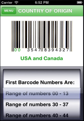 Barcode and PLU Label Reader screenshot 4