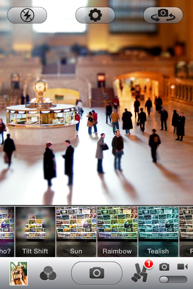 Tilt Shift Cam  - Photo / Video Camera with miniature effect filter screenshot 2
