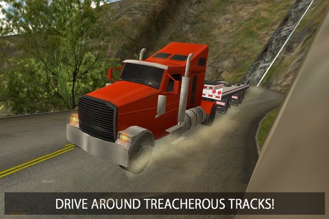 Semi Truck Down Hill Crazy Driver 3D Simulator screenshot 4