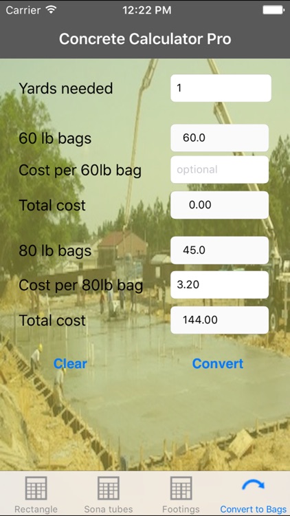 Concrete Calculator Pro screenshot-3