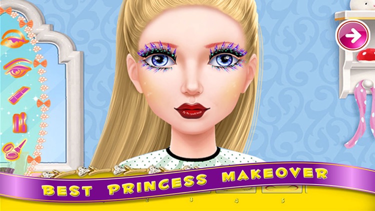 Princess Glamorous Makeover salon
