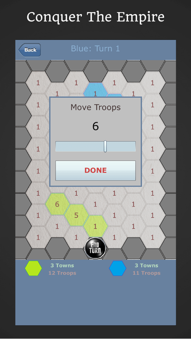 Screenshot #2 pour Hex Wars: Conquer The Empire
