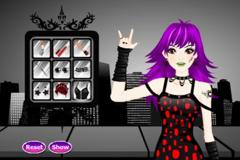 Emo Girl Spa Time screenshot 4