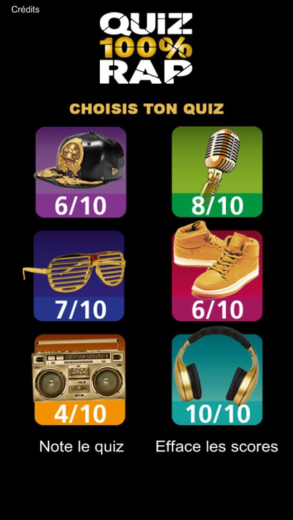 Quiz 100% Rap