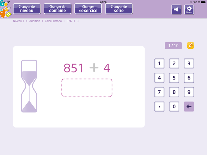 Calcul mental 8-10 ans