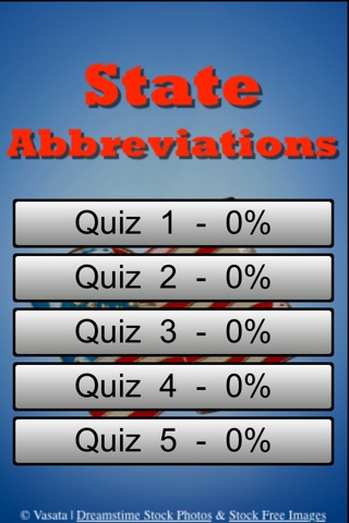 US State Abbreviations Quiz screenshot 2