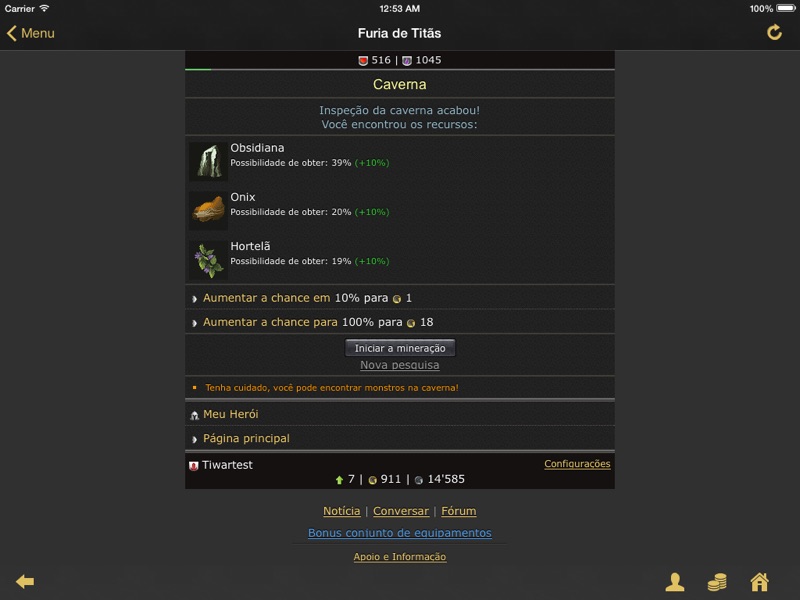 Furia de Titãs RPG screenshot 9