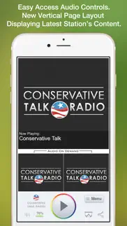conservative talk iphone screenshot 1