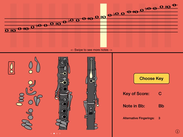 Clarinet Fingering Guide