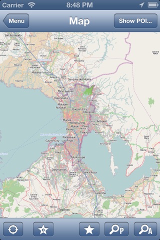 Manila, Philippine Offline Map - PLACE STARS screenshot 2