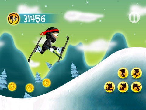 A Ski Holiday - The Ultimate Safari Race Free HD screenshot 2