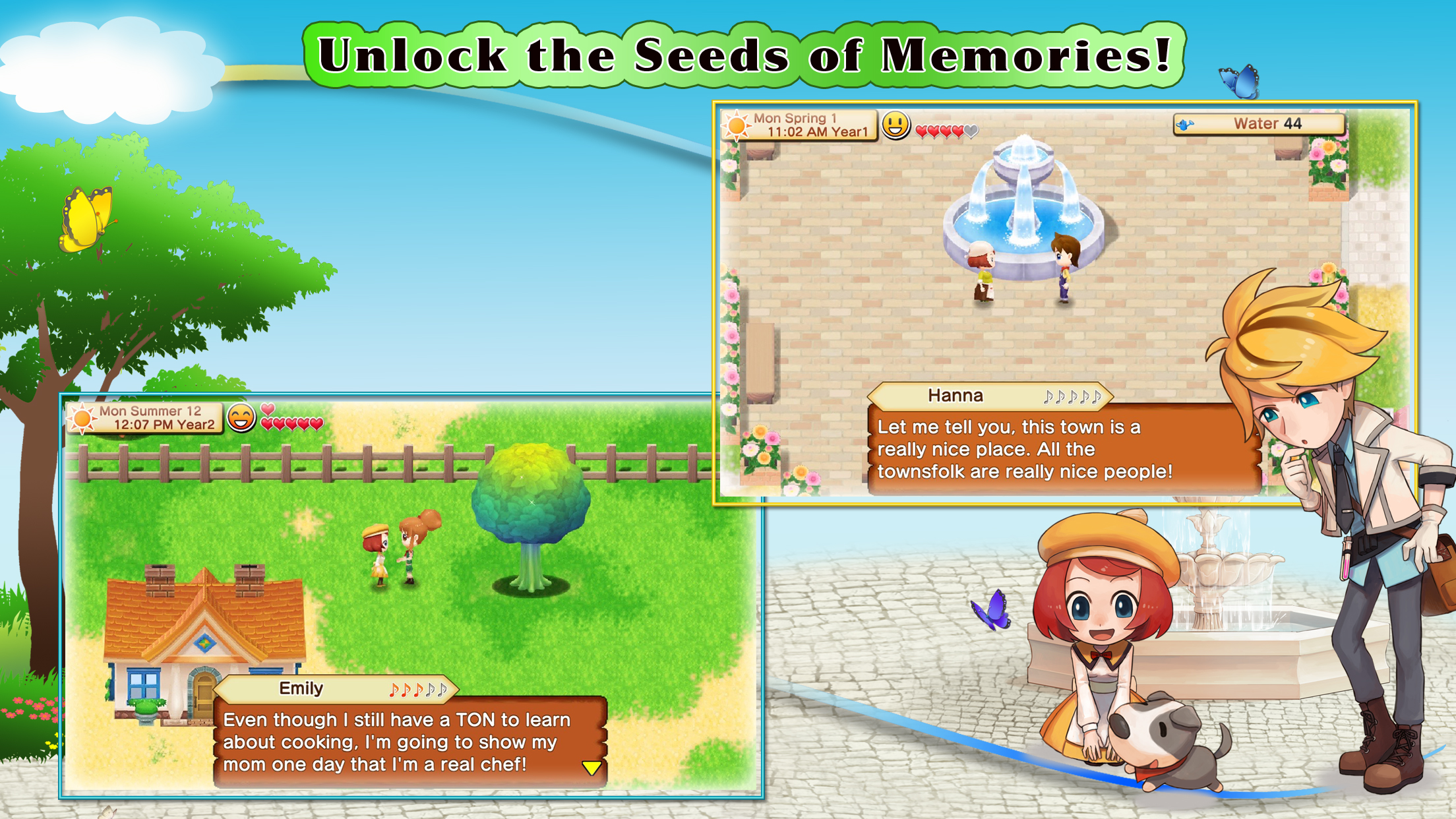HARVEST MOON: Seeds Of Memories