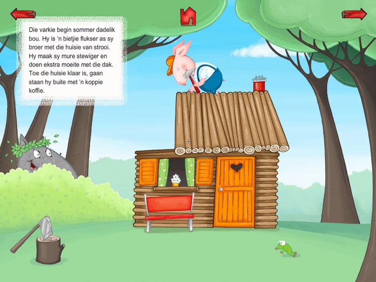 Die Drie Varkies – LAPA/Full Circle-animasiestorieboek screenshot-4