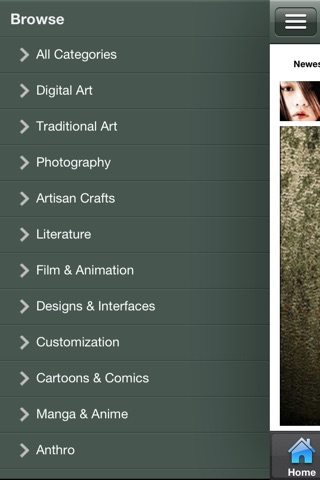 deviantART Wall screenshot 2