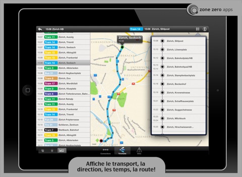Swiss Transit (for iPad) screenshot 4