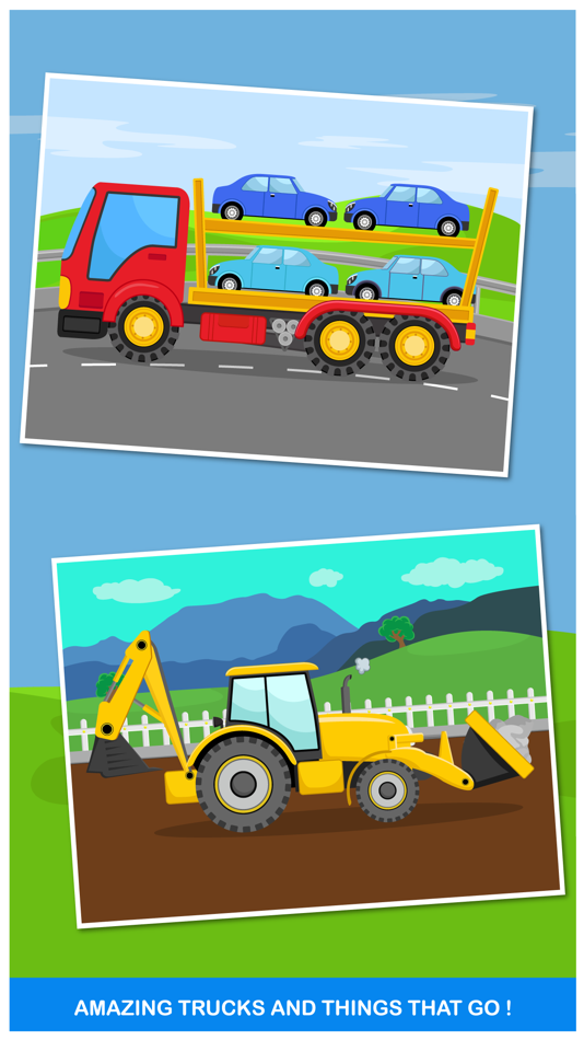 Peekaboo Trucks Cars and Things That Go Lite Learning Game for Kids - 1.0 - (iOS)