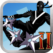 Ninja Parkour Dash 2: Escaping Vector Samurai Shurikens Fight