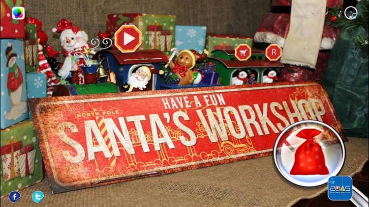 Have A Fun Santa's Workshop Hidden Object