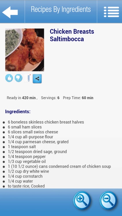 Recipes by Ingredients screenshot-1