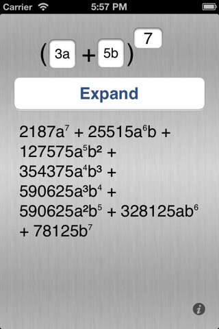 Binomial Expander screenshot 3