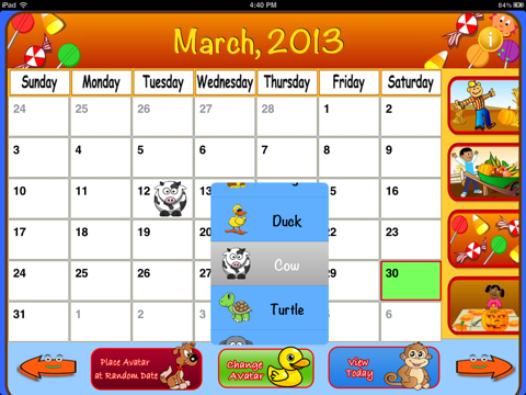 Screenshot #6 pour Calendar Trainer Lite