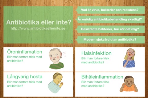 Antibiotika eller inte? screenshot 3