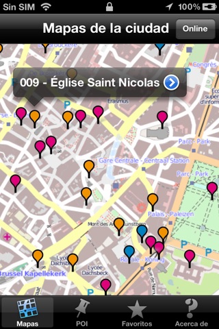 Bruselas audio guía turística (audio en español) screenshot 2