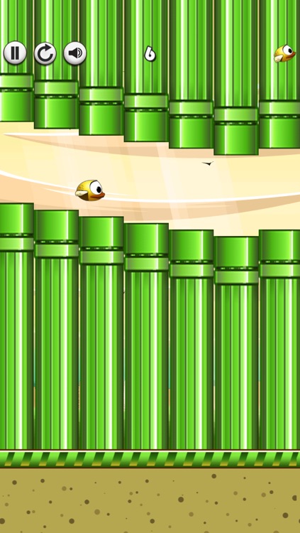 Flappy Quacky : A Flying Bird Game - Tilt and Shift to Live screenshot-3