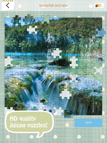Jigsaw Puzzle Paradise iPad screenshot